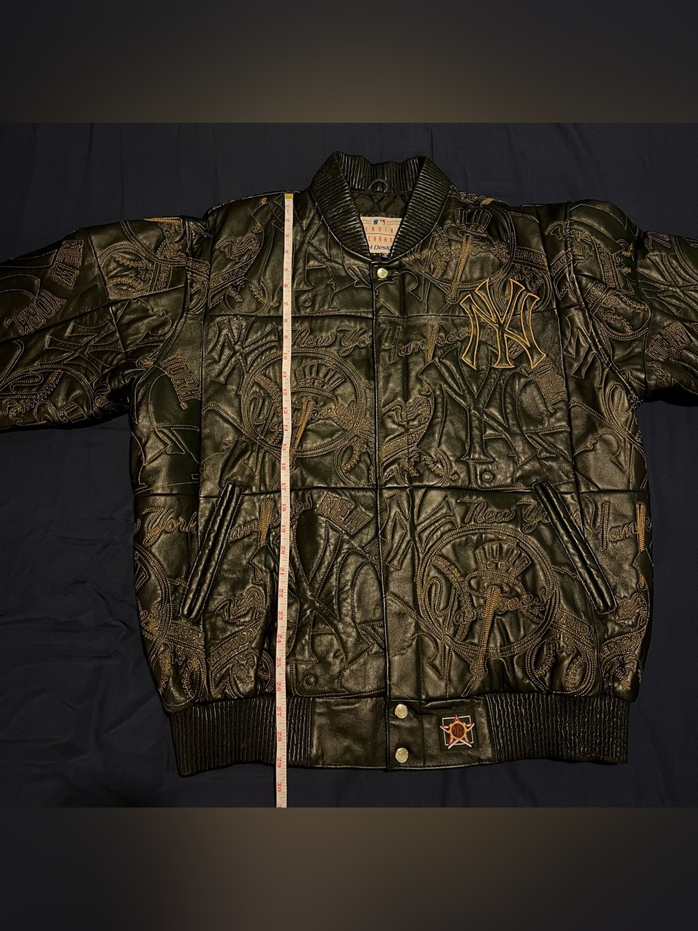 *RARE* Jeff Hamilton x MLB New York Yankees Bomber Jacket (Fits XL/XXL) - Picture 7 of 16